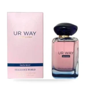 Ur Way Intense de Fragrance World – flacon et coffret