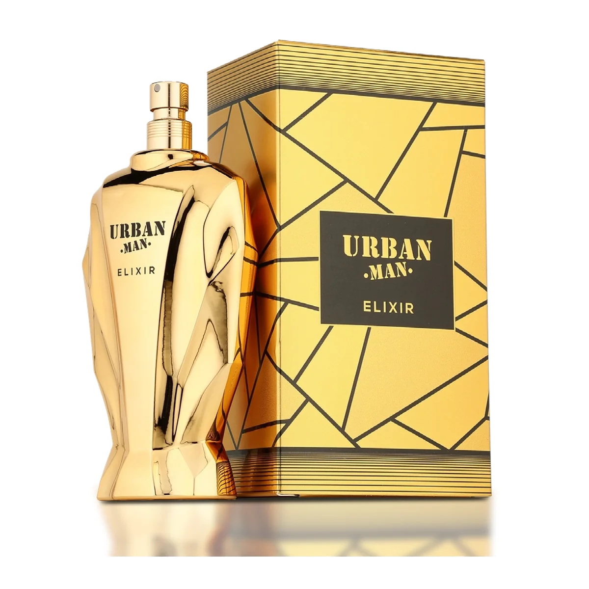 Urban Man Elixir de Fragrance World Urban Man Elixir de Fragrance World, flacon et coffret 100 ml